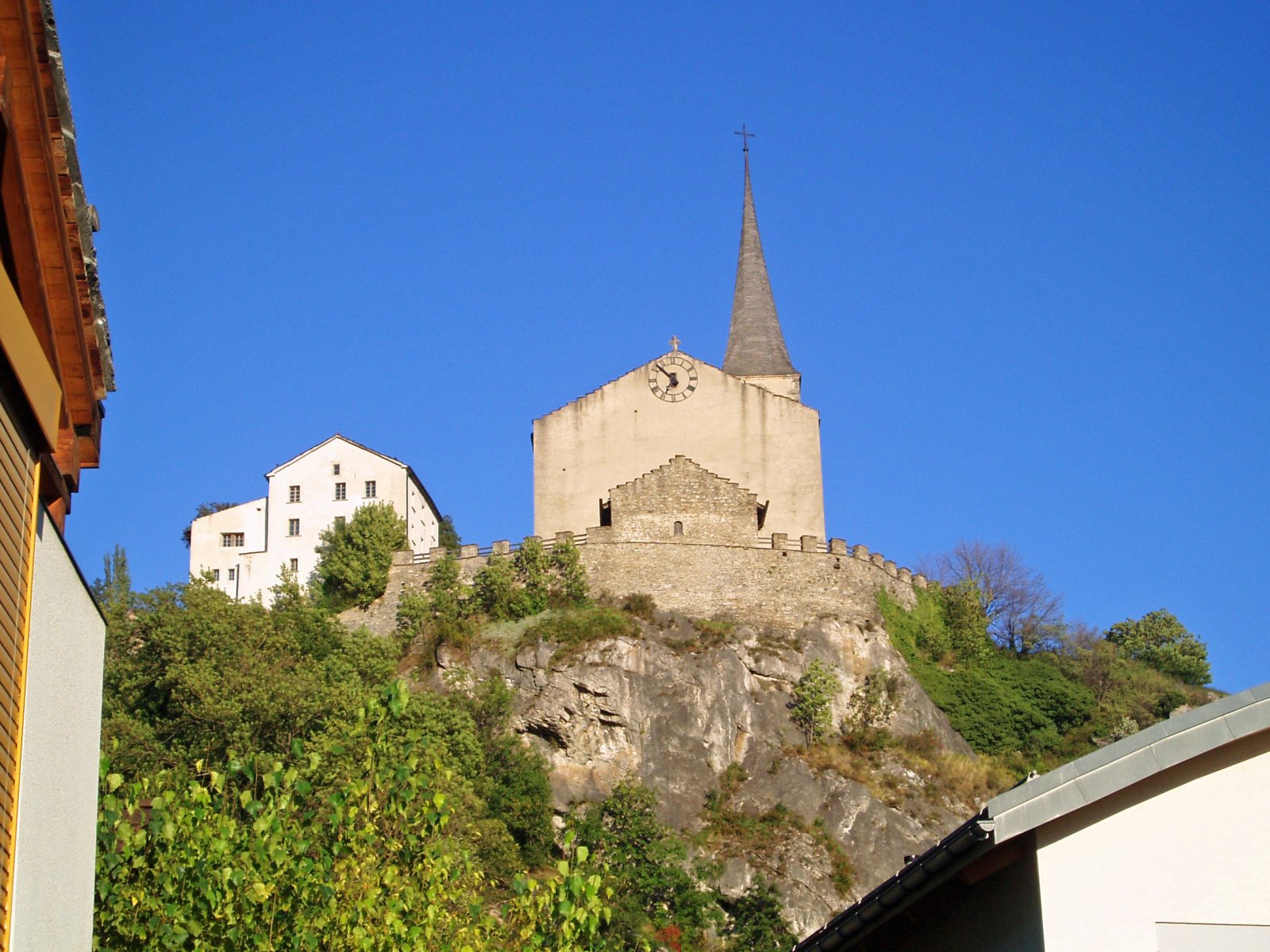 kulturweg.ch / Burgkirche Raron